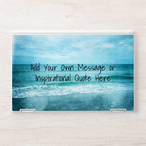 Create Your Own Motivational Inspirational Quote HP Laptop Skin