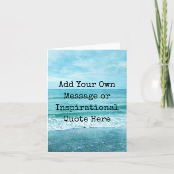 Create Your Own Motivational Inspirational Quote Note Card by Coolvintagequotes at Zazzle