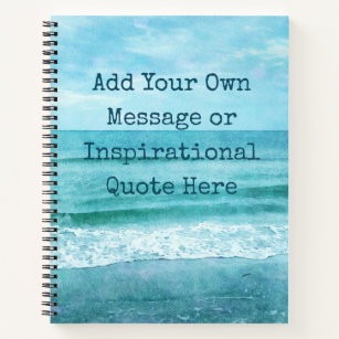 Create Your Own Motivational Inspirational Quote Notebook