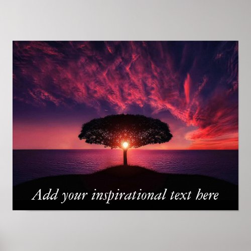 Create your own MotivationalInspirational Quote P Poster