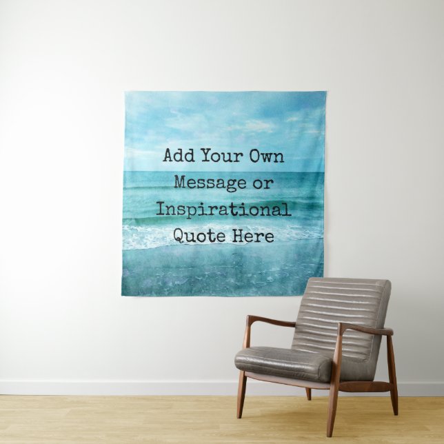 Create Your Own Motivational Inspirational Quote Tapestry (In Situ)