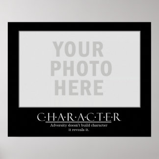 Create Your Own Motivational Poster - Character