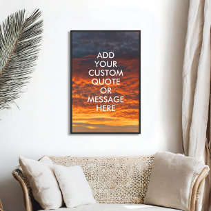 Create Your Own Motivational Quote Poster