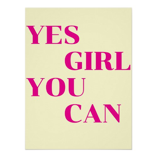 Create Your Own Motivational Quote Wall Poster