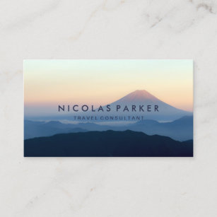 Create Your Own Mount Fuji Business Card