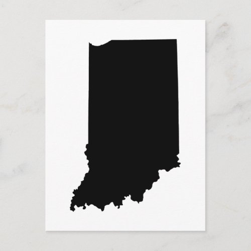Create Your Own Moving to Indiana Announcement Postcard