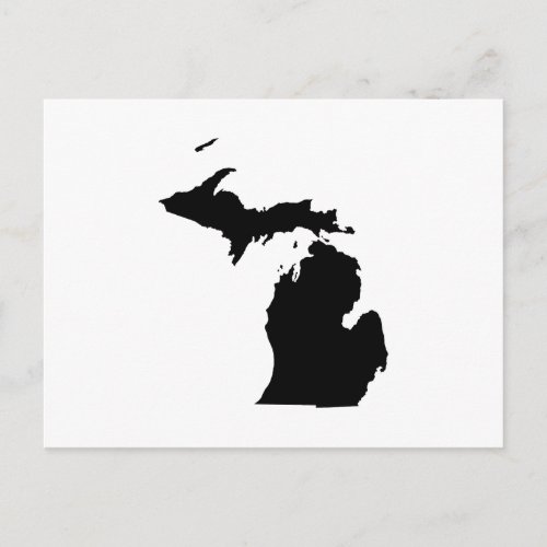 Create Your Own Moving to Michigan Announcement Postcard