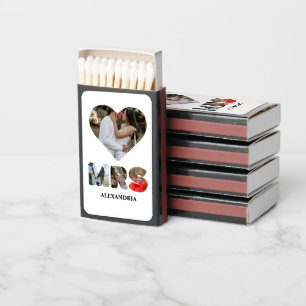 Create your own Mr and Mrs photo Matching couple Matchboxes