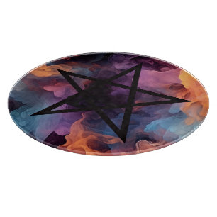 Create Your Own Mysterious Alcohol Ink Smoke Cutting Board