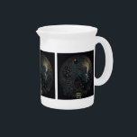 Create Your Own Mystical Astrology Aquarius Zodiac Beverage Pitcher<br><div class="desc">This pitcher features enchanting artwork that you can customize by personalizing it for annual sacred wheel sabbats & other celebrations. They also make terrific gifts for friends, family & sister witches. Inspired by a desire to help others express themselves: their moods, thoughts, feelings, beliefs – all of the things that...</div>