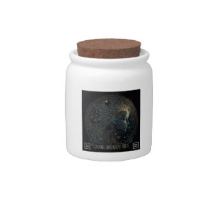 Create Your Own Mystical Astrology Aquarius Zodiac Candy Jar