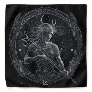 Create Your Own Mystical Astrology Sagittarius Bandana