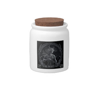 Create Your Own Mystical Astrology Sagittarius  Candy Jar