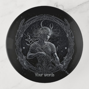 Create Your Own Mystical Astrology Sagittarius Trinket Tray