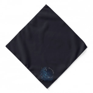 Create Your Own Mystical Blue Moon Bandana