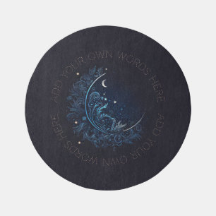 Create Your Own Mystical Blue Moon Rug