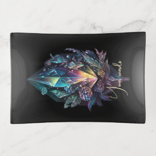 Create Your Own Mystical Crystals Trinket Tray