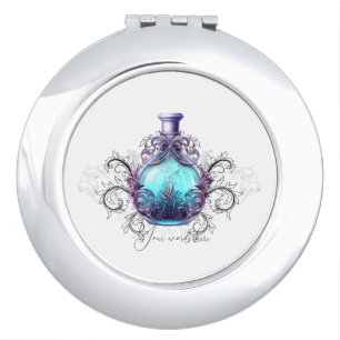 Create Your Own Mystical Door Compact Mirror