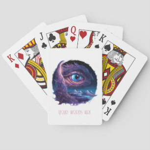 Create Your Own Mystical Dragon's Eye Poker Cards