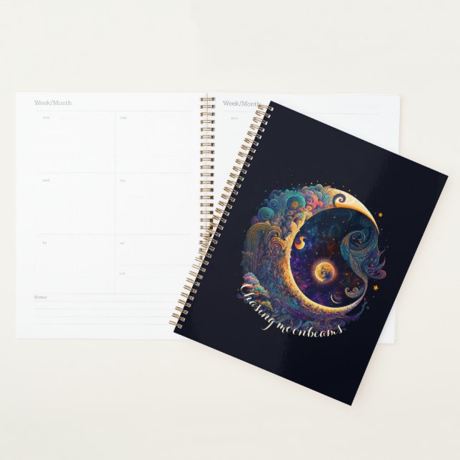 Create Your Own Mystical Mermaid Moon Planner (Display)