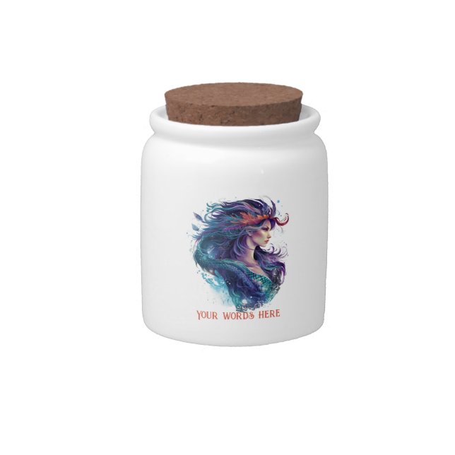 Create Your Own Mystical Mermaid Wish Jar (Front)