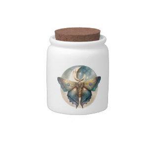 Create Your Own Mystical Moon Moth Candy Jar