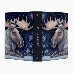 Create Your Own Mystical Moose Winter Solstice Mini Binder