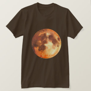 Create Your Own Mystical Orange Moon T-Shirt