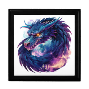 Create Your Own Mystical Purple Dragon Gift Box