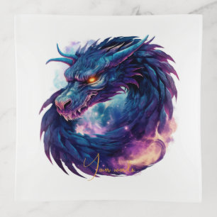Create Your Own Mystical Purple Dragon Trinket Tray
