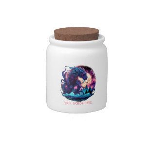 Create Your Own Mystical Purple Dragon Wish Jar