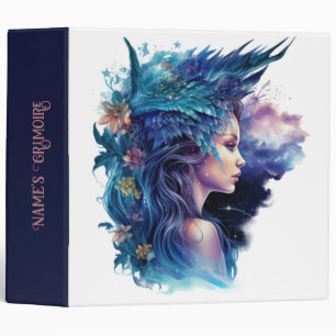 Create Your Own Mythical Amphitrite Nymph 3 Ring Binder
