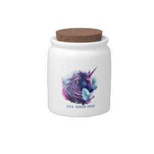 Create Your Own Mythical Purple Unicorn Wish Jar