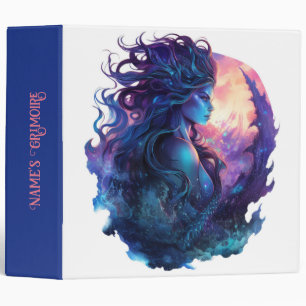 Create Your Own Mythical Siren Mermaid 3 Ring Binder
