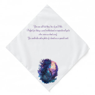 Create Your Own Mythical Siren Mermaid Bandana