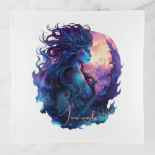 Create Your Own Mythical Siren Mermaid Trinket Tray