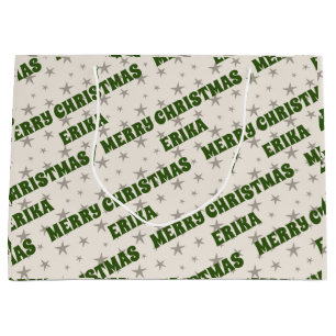 Create Your Own Name Birthday Large Gift Bag