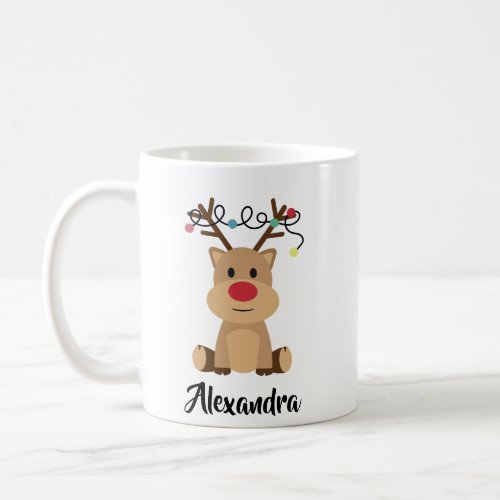 Create Your Own Name Funny Christmas  Coffee Mug
