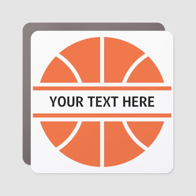 Create Your Own Name Monogram  Car Magnet (Front)