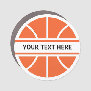 Create Your Own Name Monogram Car Magnet