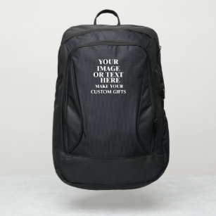 Create Your Own Name Monogram Unique Custom Port Authority® Backpack