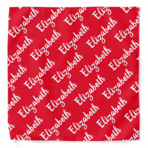 Create Your Own Name Personalized Bandana Create Your Own Name Personalized Bandana