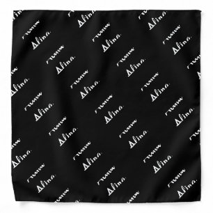 Create Your Own Name Personalized Bandana