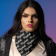 Create Your Own Name Personalized Bandana at Zazzle
