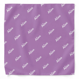 Create Your Own Name Personalized Bandana