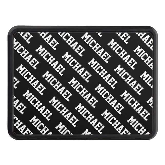 Create Your Own Name Personalized  Hitch Cover (Front)