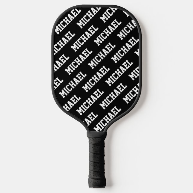 Create Your Own Name Personalized  Pickleball Paddle (Front)
