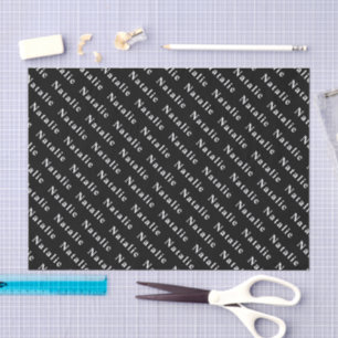 Create Your Own Name Personalized Tissue Paper