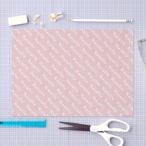 Create Your Own Name Personalized Tissue Paper