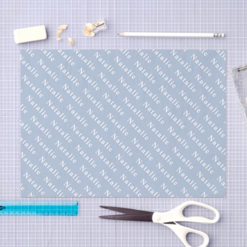 Create Your Own Name Personalized Tissue Paper